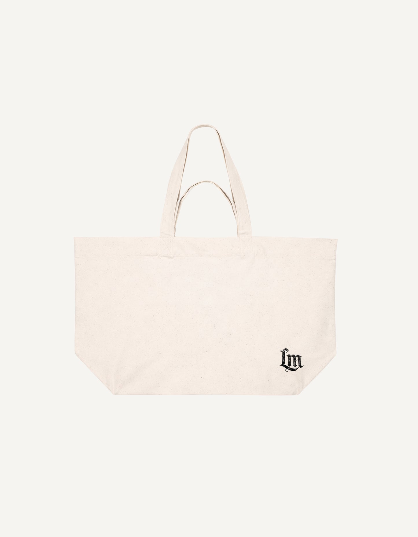 Heritage Canvas Tote — Ecru