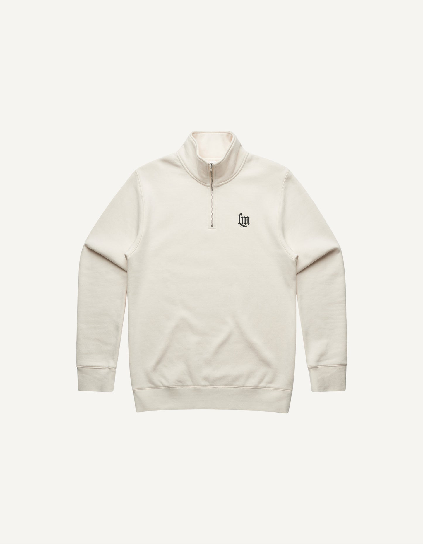 House Quarter Zip - Bone