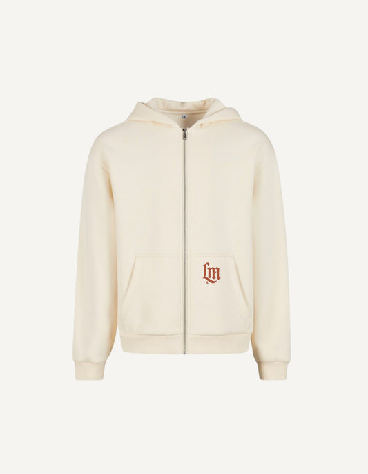 Heritage Zip Hoodie - Sandstone
