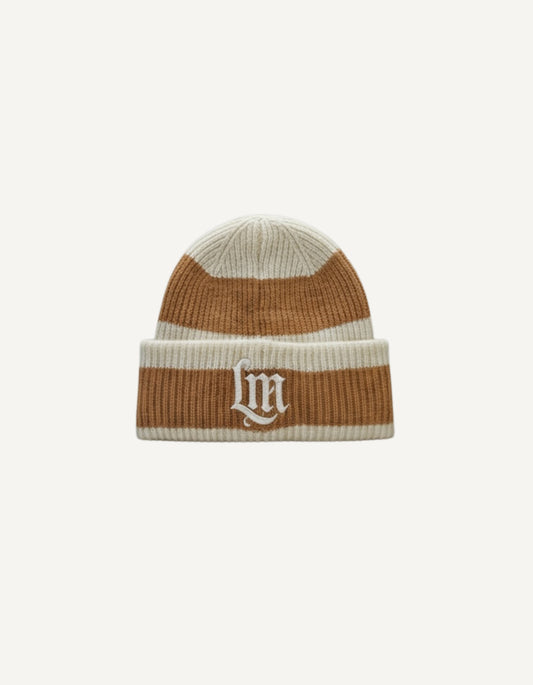 Block Stripe Beanie