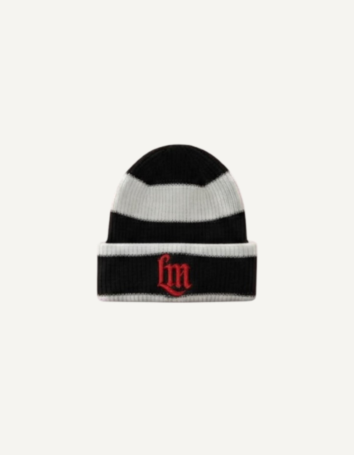 Block Stripe Beanie
