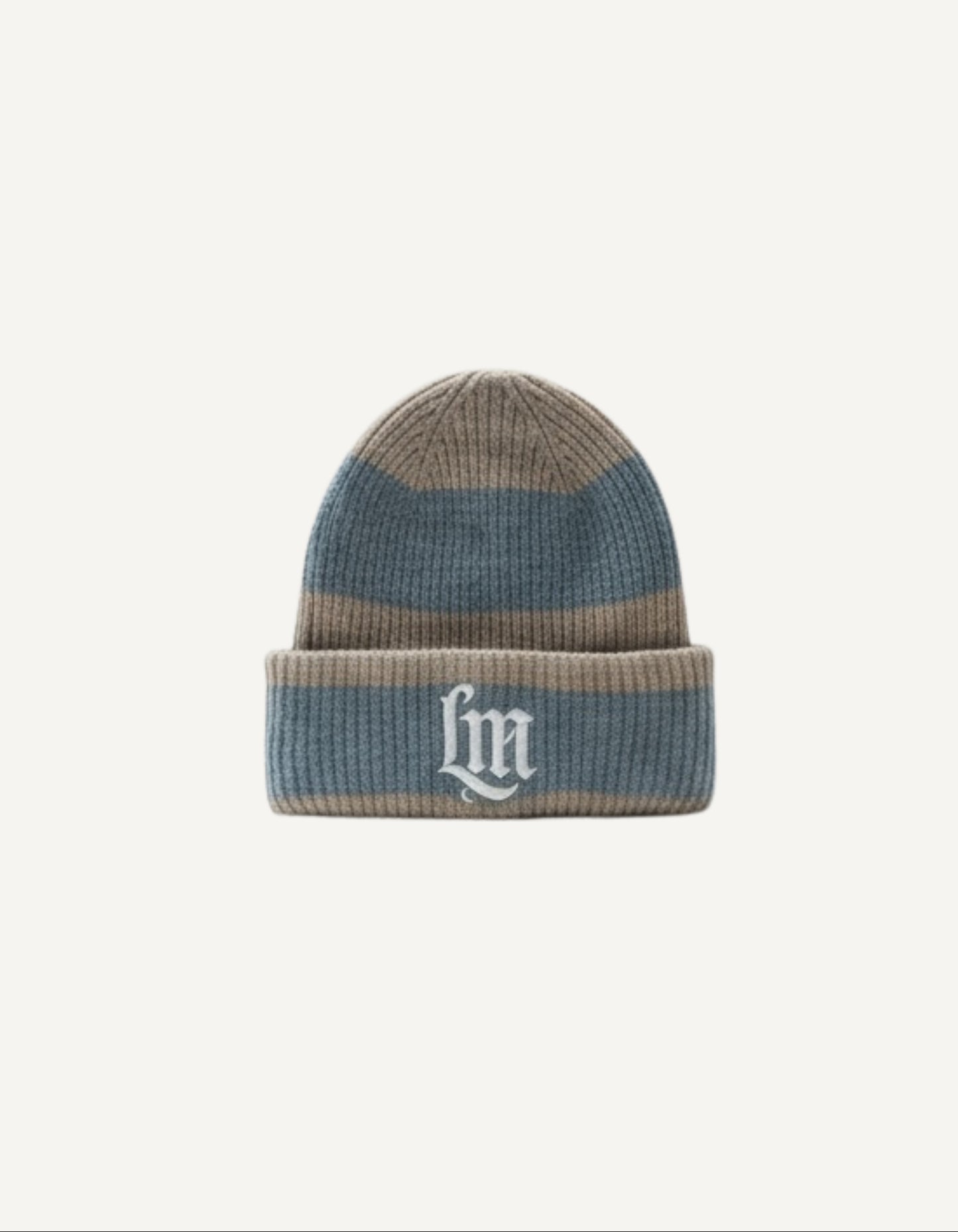 Block Stripe Beanie
