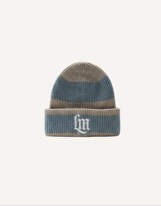 Block Stripe Beanie