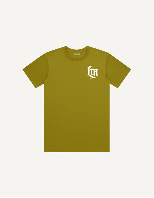 Monogra Tee - Ochre Crown