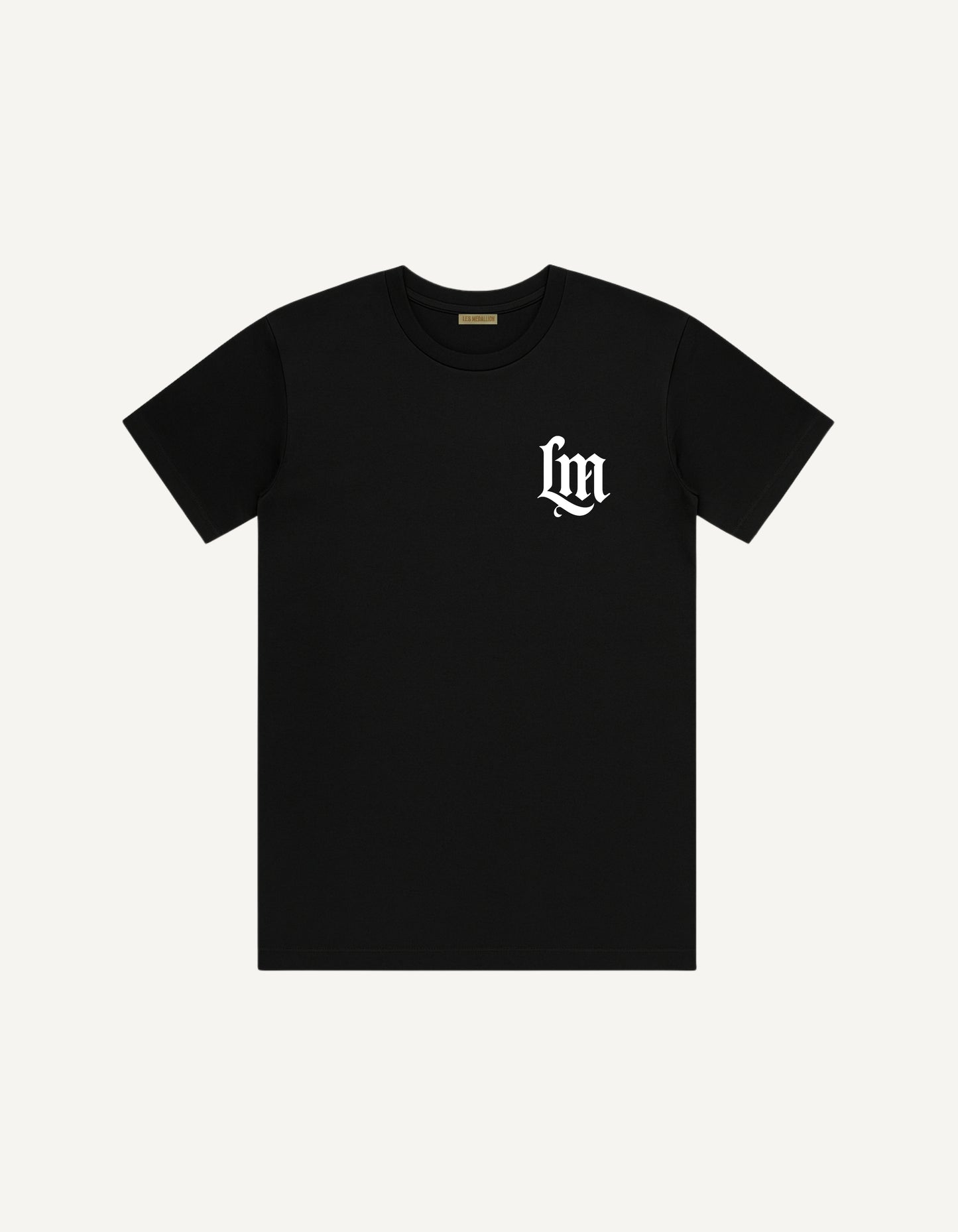 Monogra Tee - Obsidian Veil