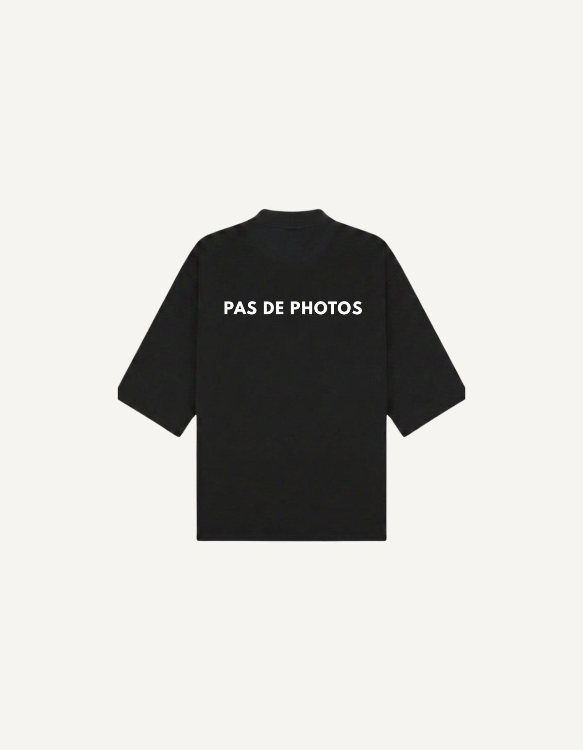 Pas de Photos Oversized Tee