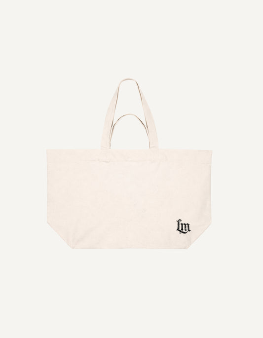 Heritage Canvas Tote — Ecru