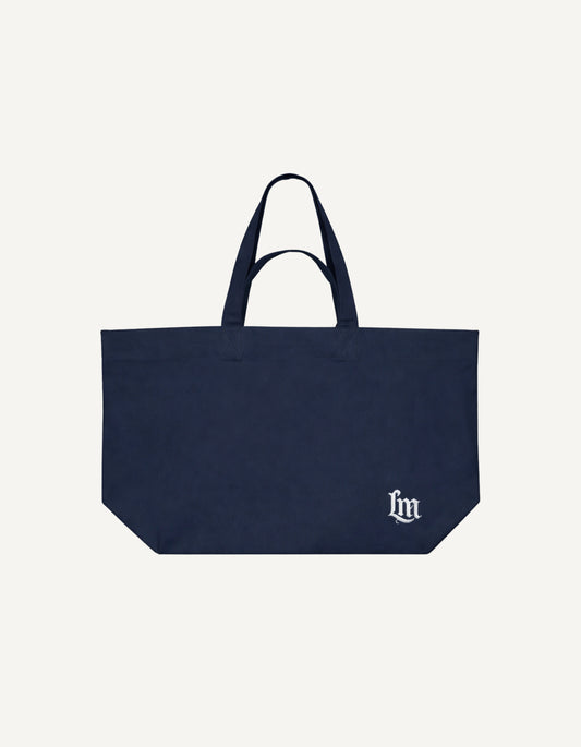 Heritage Canvas Tote — Abyss