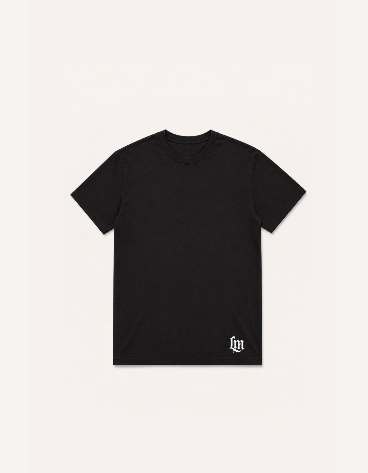 bottom monogram tee