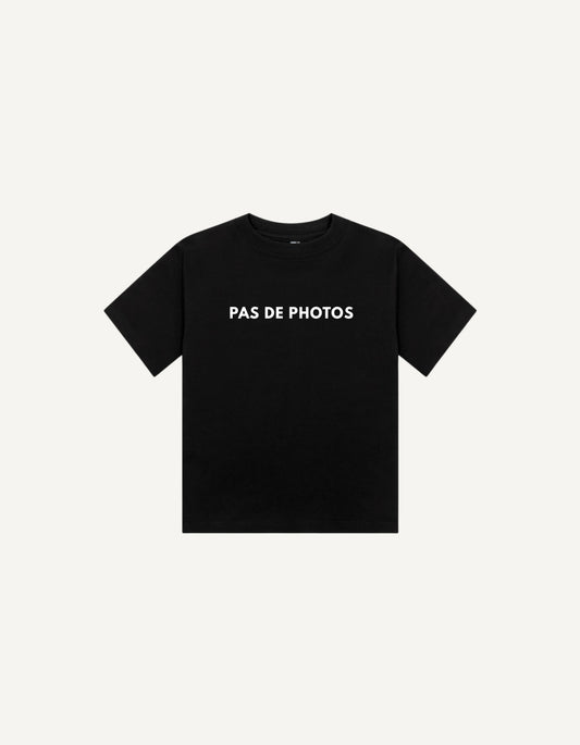 Pas De Photos Crop Tee